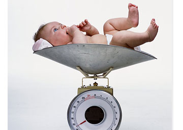 新生儿体重下降多应适量喂奶粉